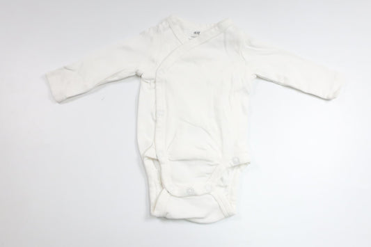 Wrap bodysuit from H&M - Size 56 - White
