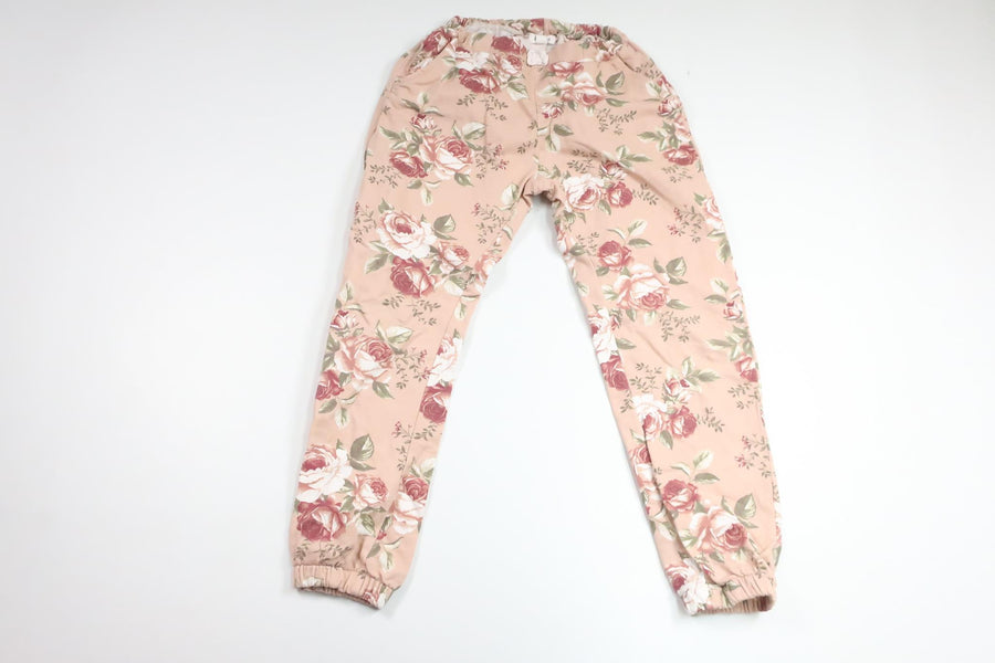 Floral pants from Newbie - Size 128 - Pink