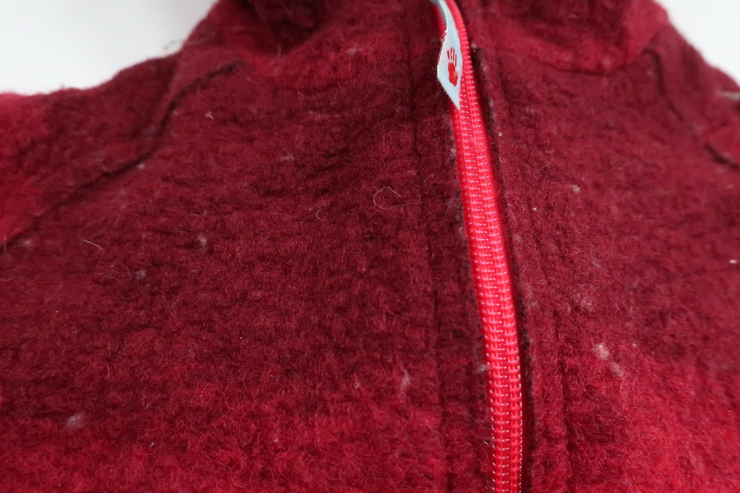 Wool blend jacket from Molo - Size 98 - Red