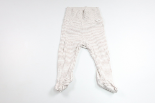 Striped pants from H&M - Size 68 - Off-white