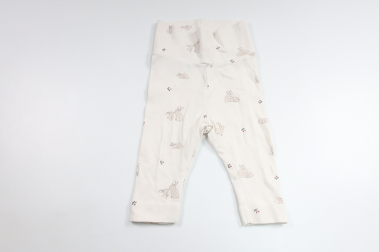 Pants with rabbits from H&M - Size 62 - White