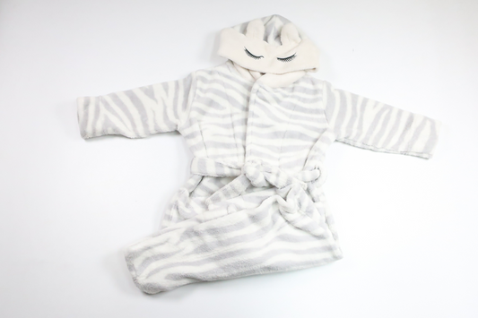 Dressing gown/bathrobe from Ellos - Size 98/104 - Grey