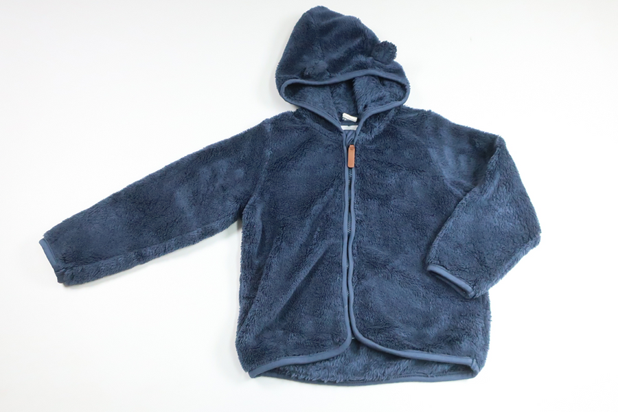 Fleece hoodie from H&M - Size 104 - Blue