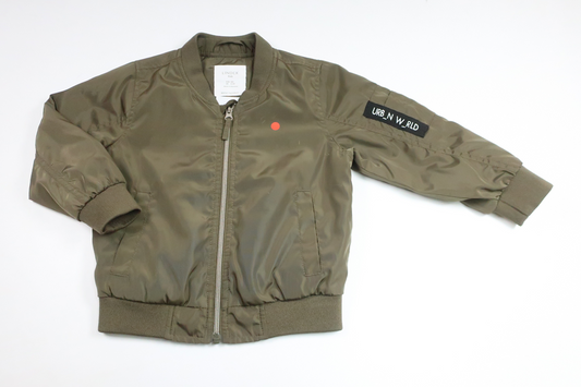 Bomber jacket from Lindex - Size 104 - Green