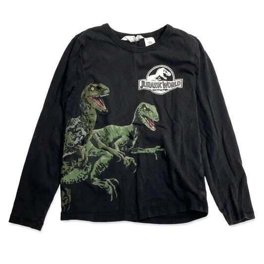 Mönstrad tröja från H&M - Storlek 98/104 - Svart
