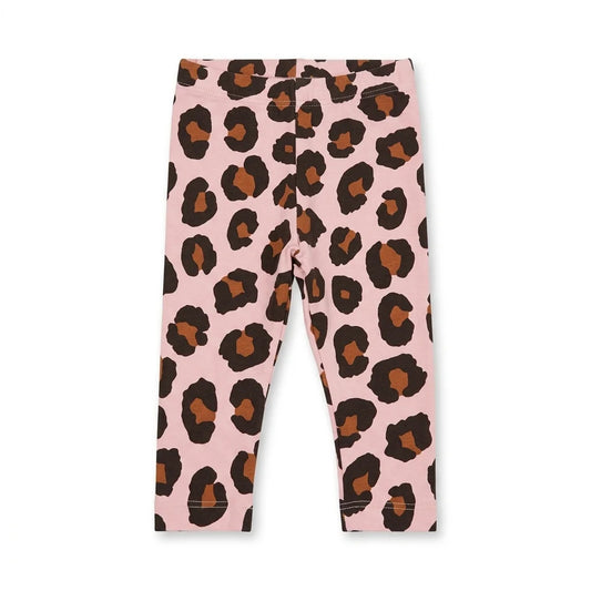 Djurmönstrade leggings från Lindex - Storlek 62 - Rosa