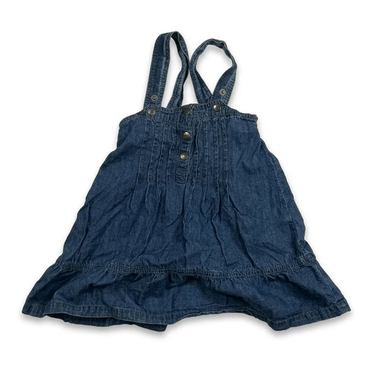 Hängselklänning från Lindex - Storlek 86 - Denim