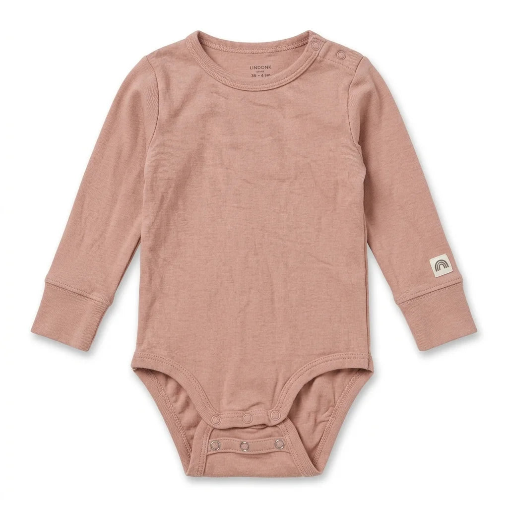 Body från Lindex - Storlek 62 - Rosa