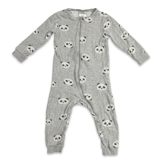 Mönstrad pyjamas - Storlek 86 - Grå