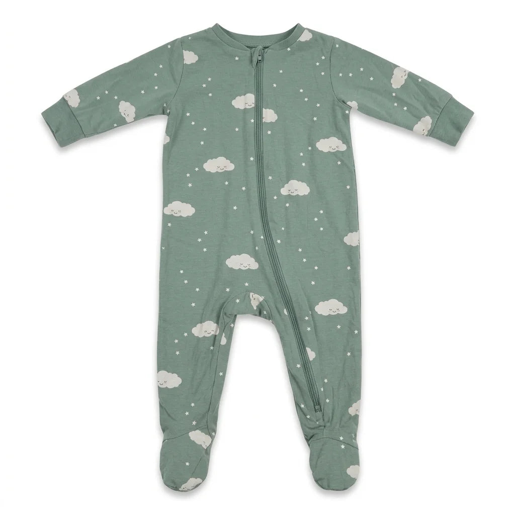 Mönstrad pyjamas från Kappahl - Storlek 56 - Grön