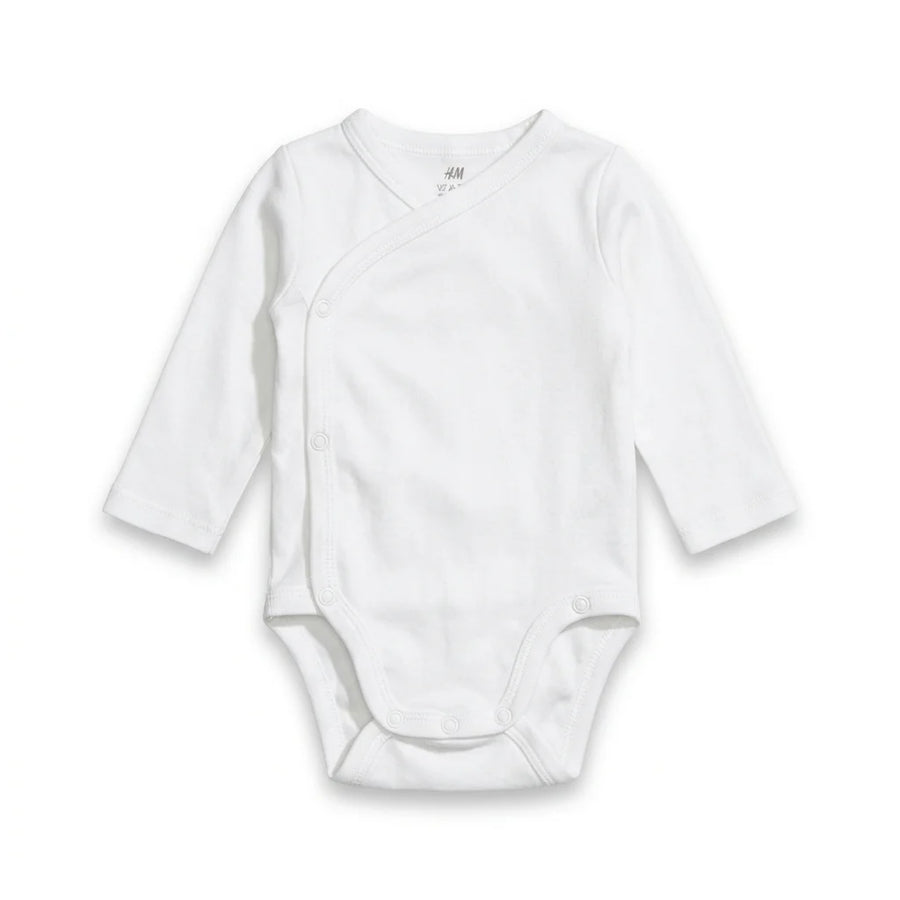 Body från H&M - Storlek EUR 56, US NB - Vit