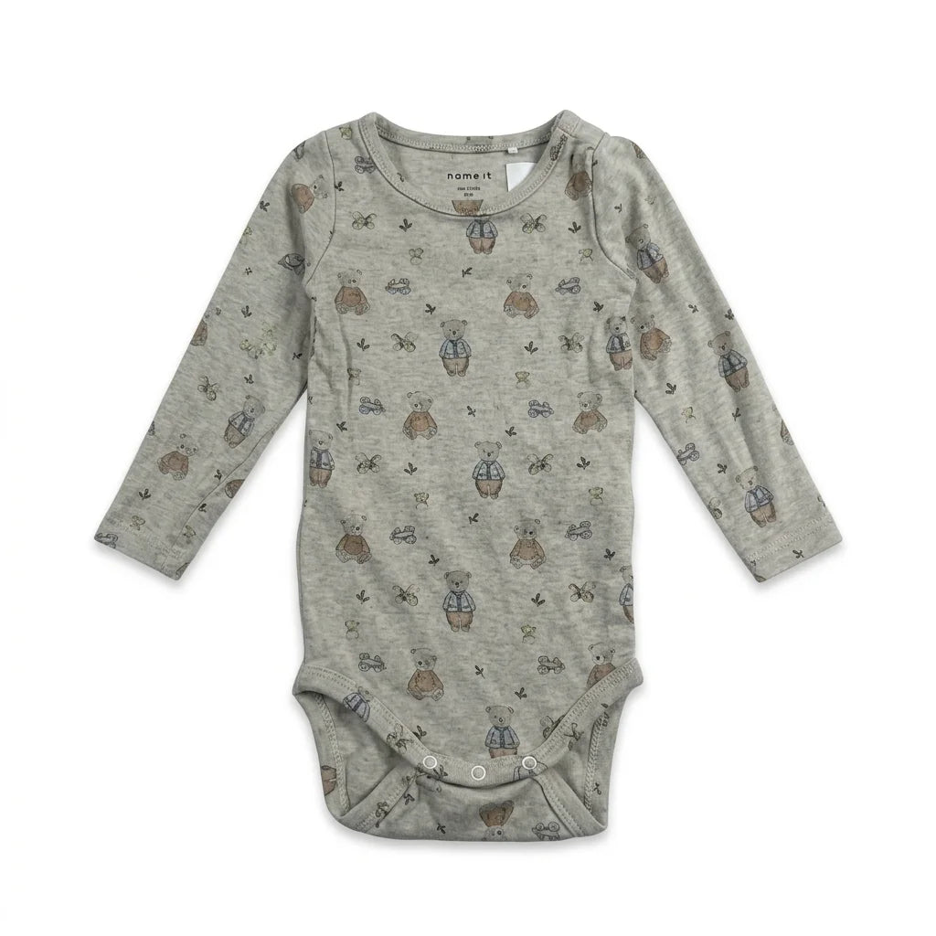 Body från Name It - Storlek 62 - Beige
