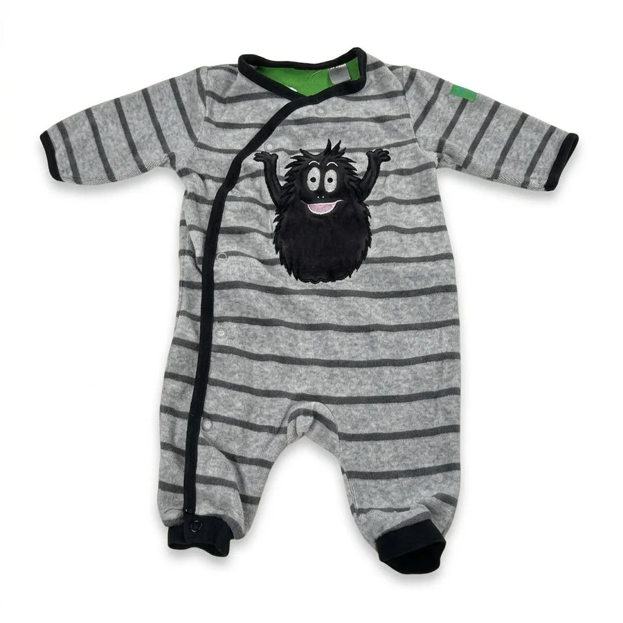 Randig pyjamas från Barbapapa - Storlek 62 - Grå