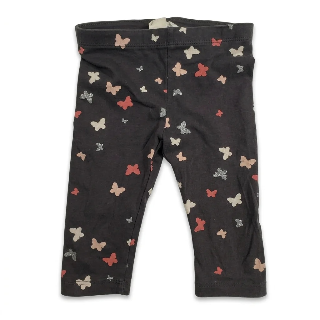 Mönstrade leggings från H&M - Storlek 92 - Grå