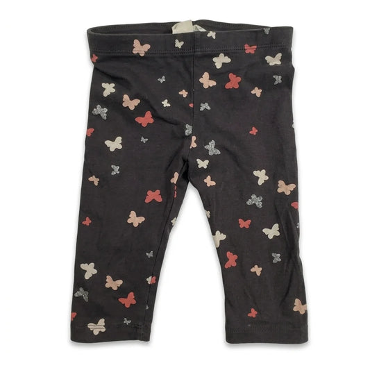 Mönstrade leggings från H&M - Storlek 92 - Grå