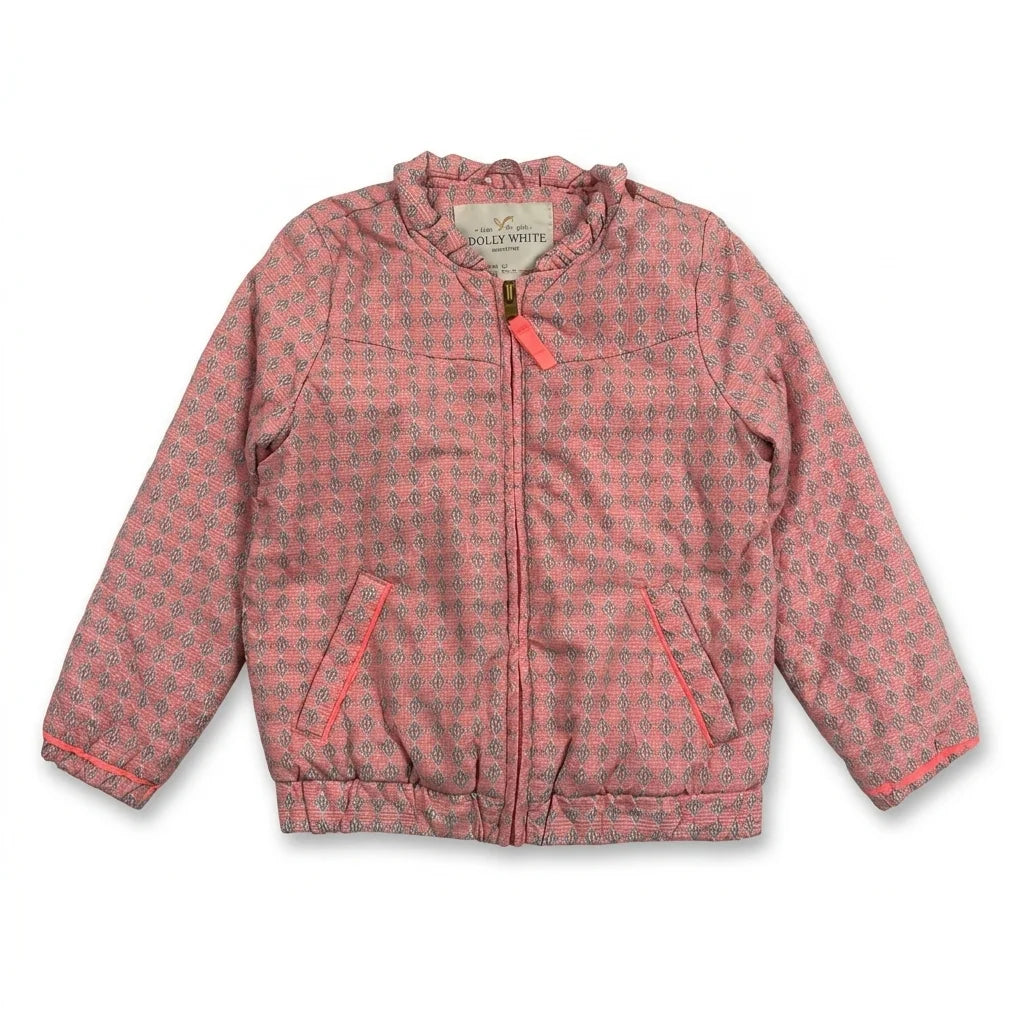 Mönstrad jacka från Lindex - Storlek 92 - Rosa