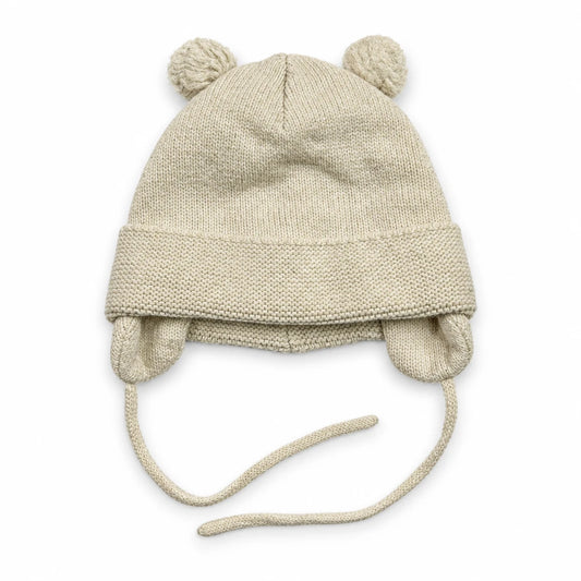 Mössa från H&M - Storlek 74/80 - Benvit