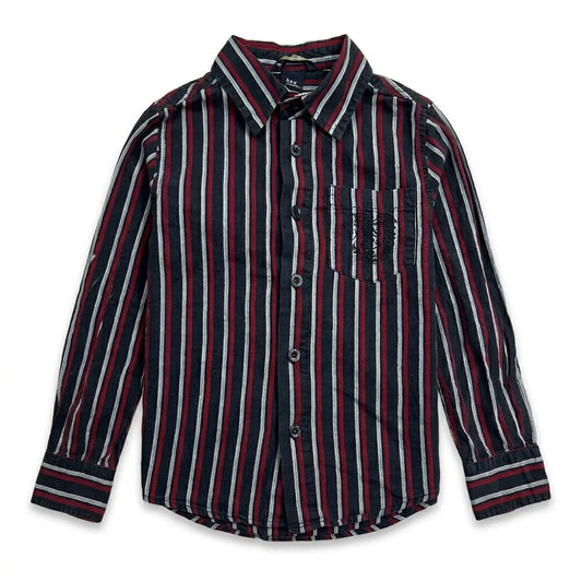 Striped shirt from H&M - Size 86 - Navy blue