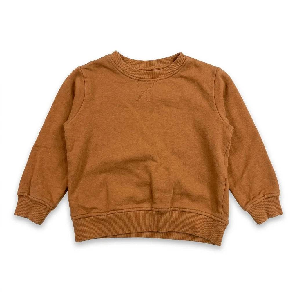 Sweatshirt från Lager 157 - Storlek 100 - Brun