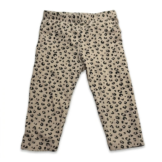 Animal print shorts from H&M - Size 98 - Beige