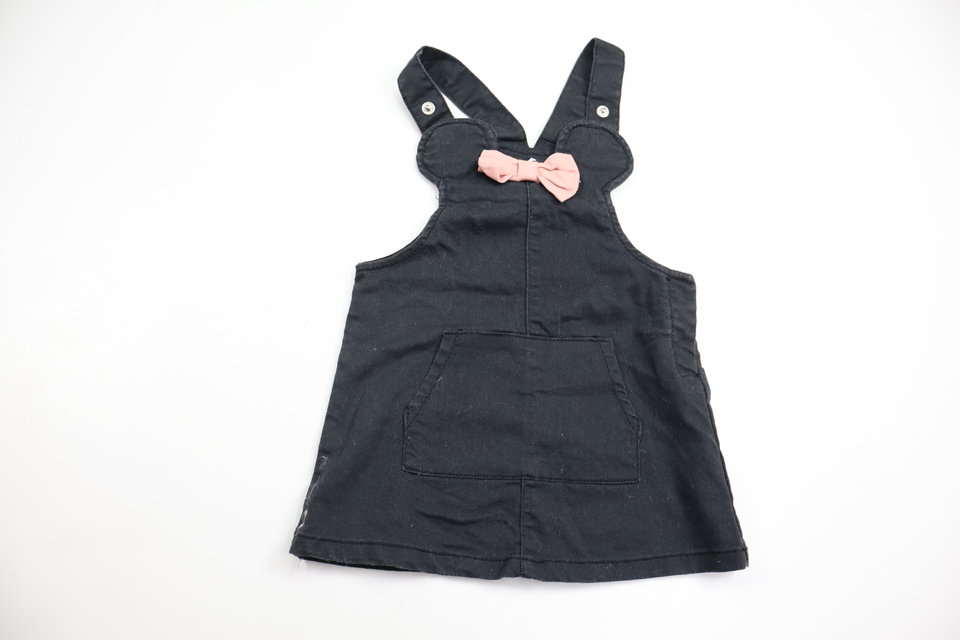 Hängselbyxor från H&M - Storlek 68 - Svart