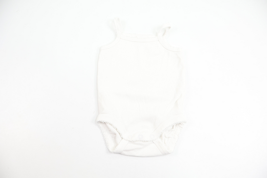 Linen bodysuit from Lindex - Size 62 - White
