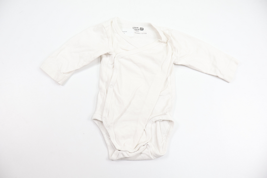 Wrap bodysuit from Lindex - Size 62 - White