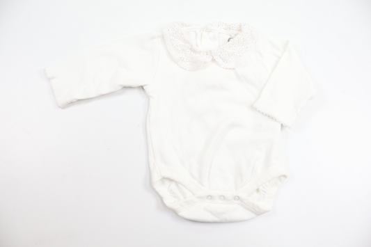 Lace-collar bodysuit from Cubus - Size 56/62 - White