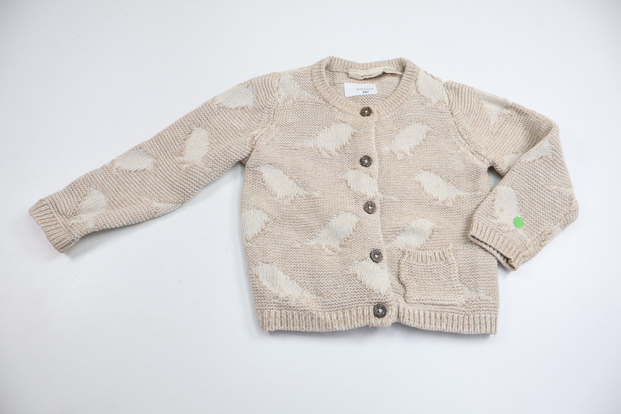 Stickad kofta från Lupilu - Storlek 74/80 - Beige