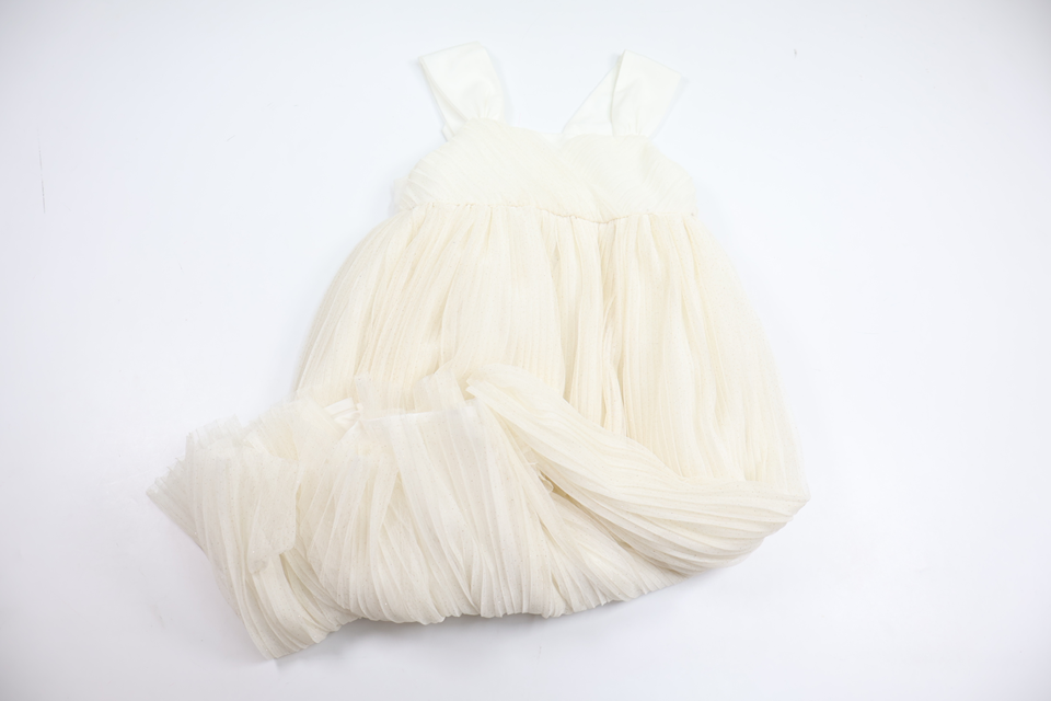 Tulle dress/Party dress from H&M - Size 116 - Off-white
