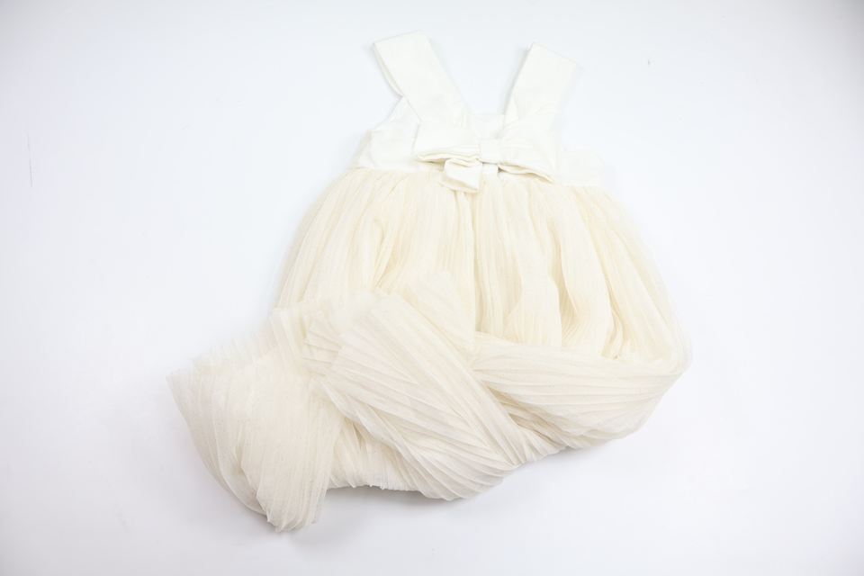 Tulle dress/Party dress from H&M - Size 116 - Off-white