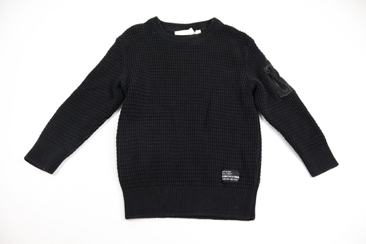 Knitted sweater from Denim Day - Size 110/116 - Black