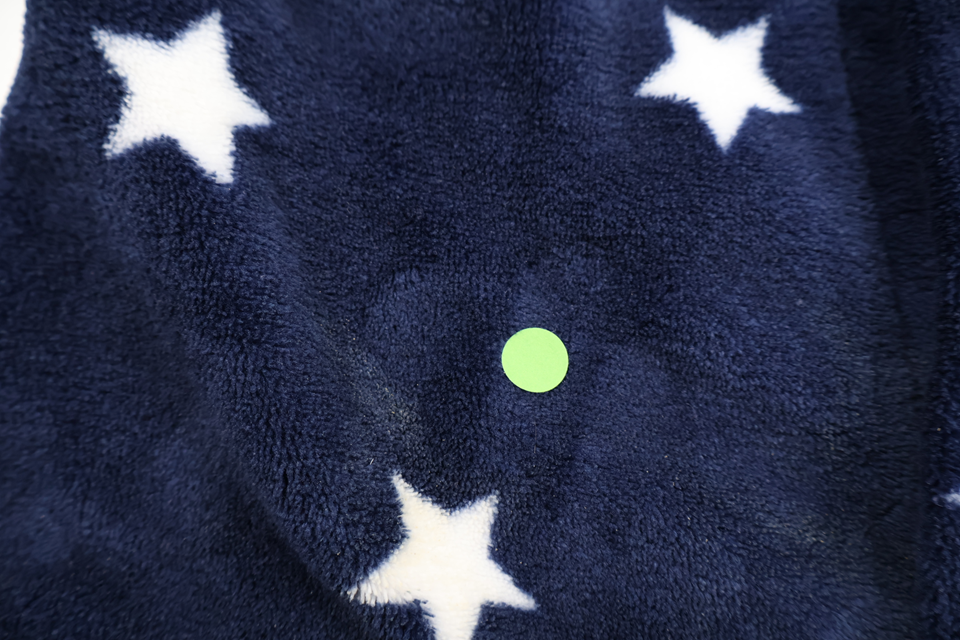 Bathrobe with stars from H&M - Size 92 - Navy blue