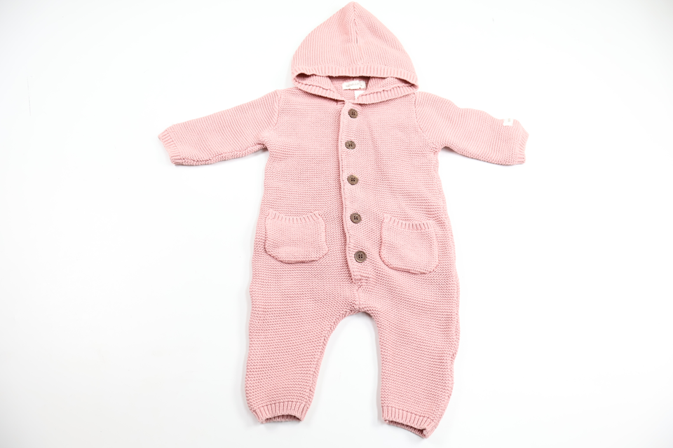 Knitted overall from Newbie - Size 62 - Pink