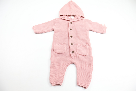 Knitted overall from Newbie - Size 62 - Pink