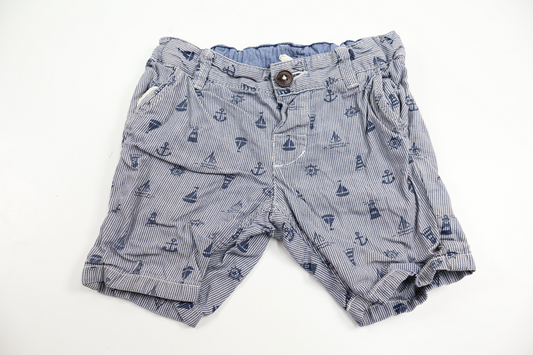 Shorts from H&M - Size 74 - Navy blue