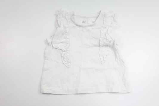 Linen top from Ellos - Size 86/92 - White