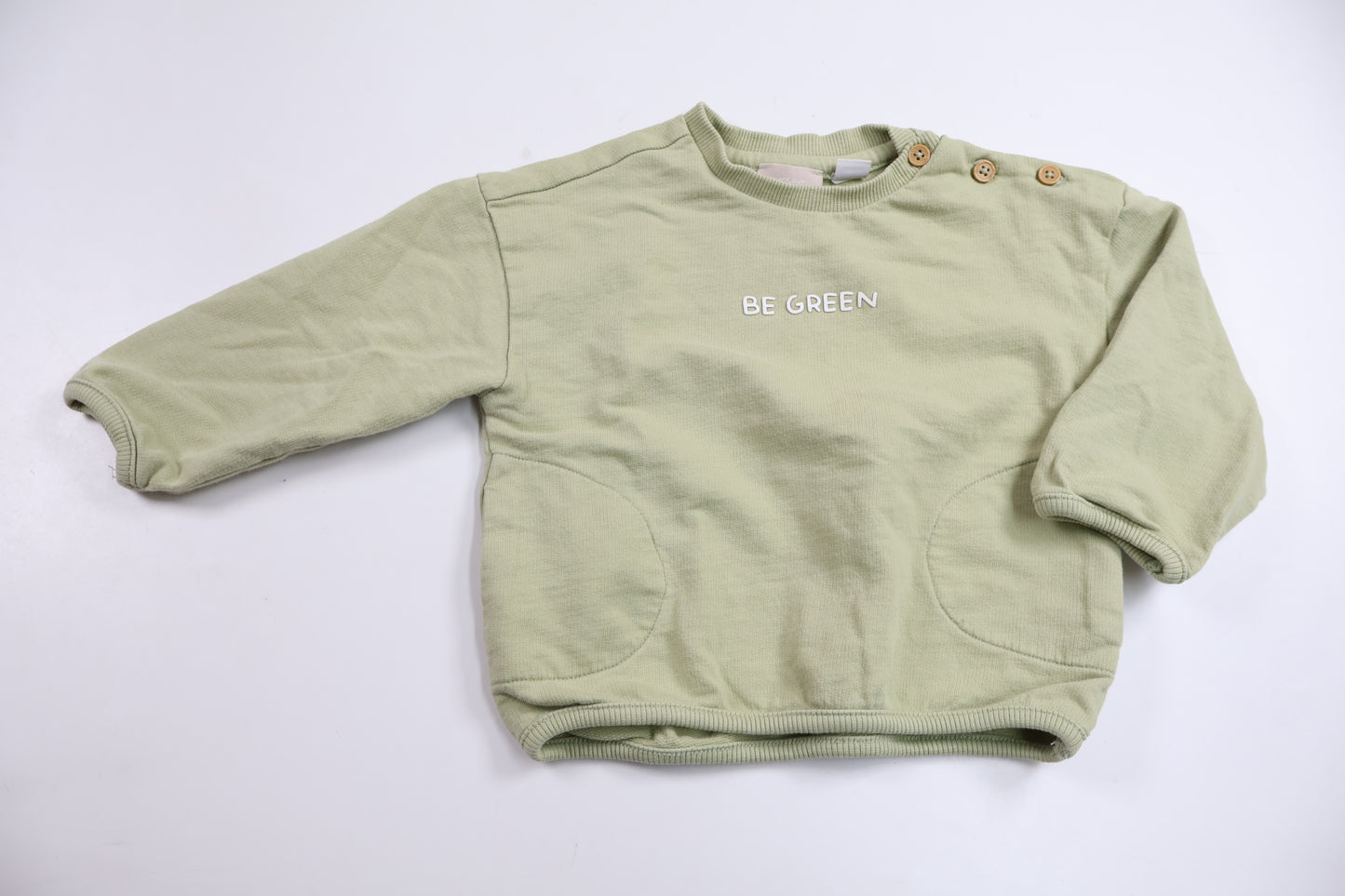Sweatshirt från My First Chicco - Storlek 68 - Grön