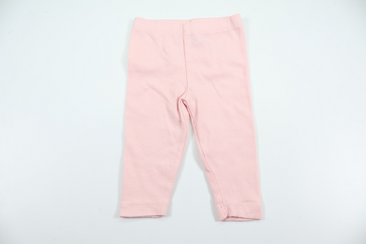 Ribbed trousers from ICA I Love Eco - Size 68 - Pink