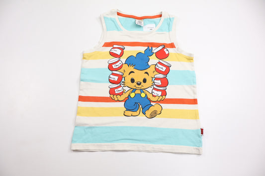 Randigt linne från Bamse by Lindex - Storlek 110/116 - Multi