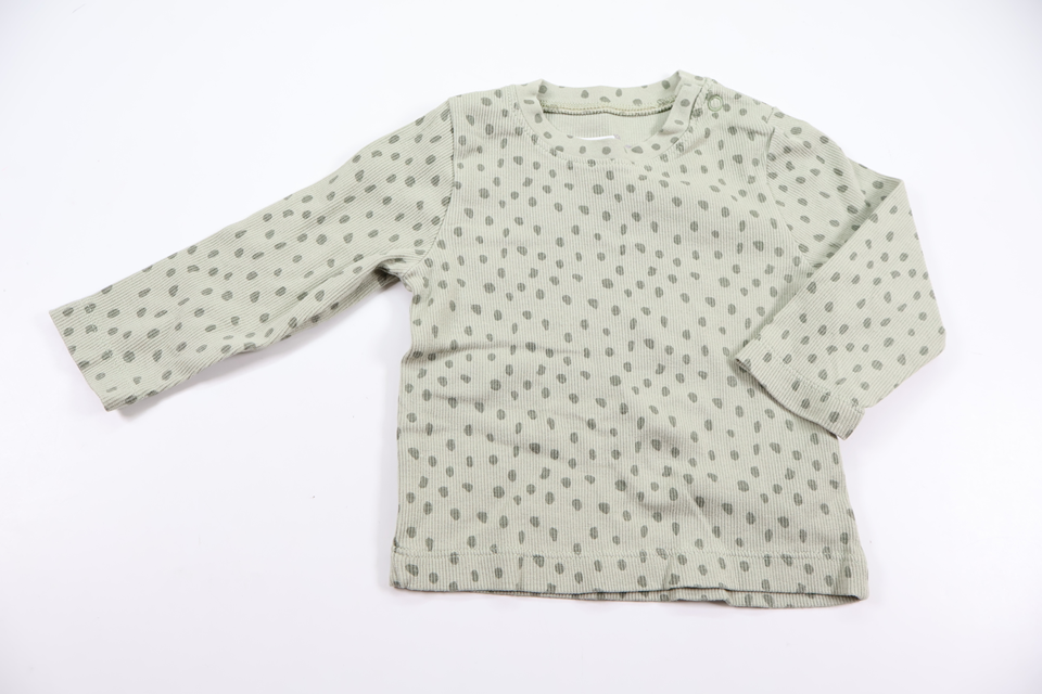 Ribbed sweater from ICA I Love Eco - Size 74 - Green
