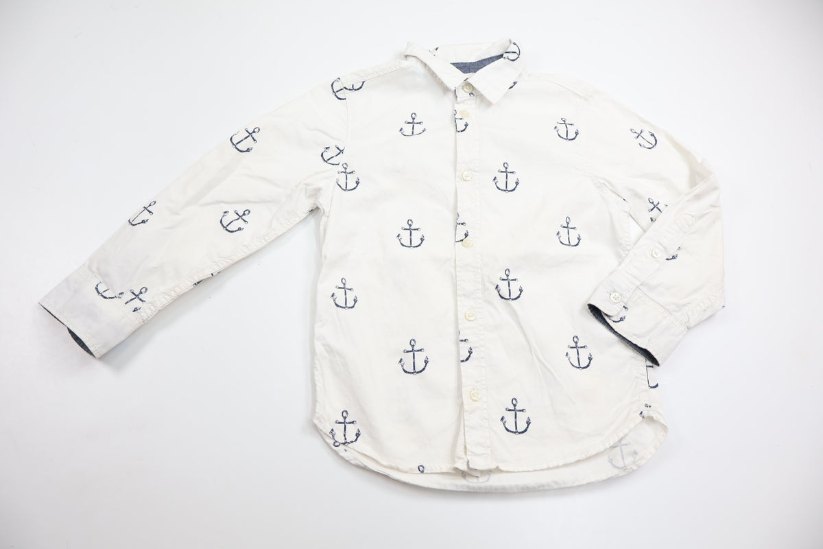 Skjorta från H&M - Storlek 110 - Vit