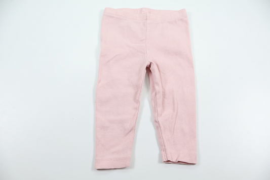 Ribbed trousers from ICA I Love Eco - Size 74 - Pink