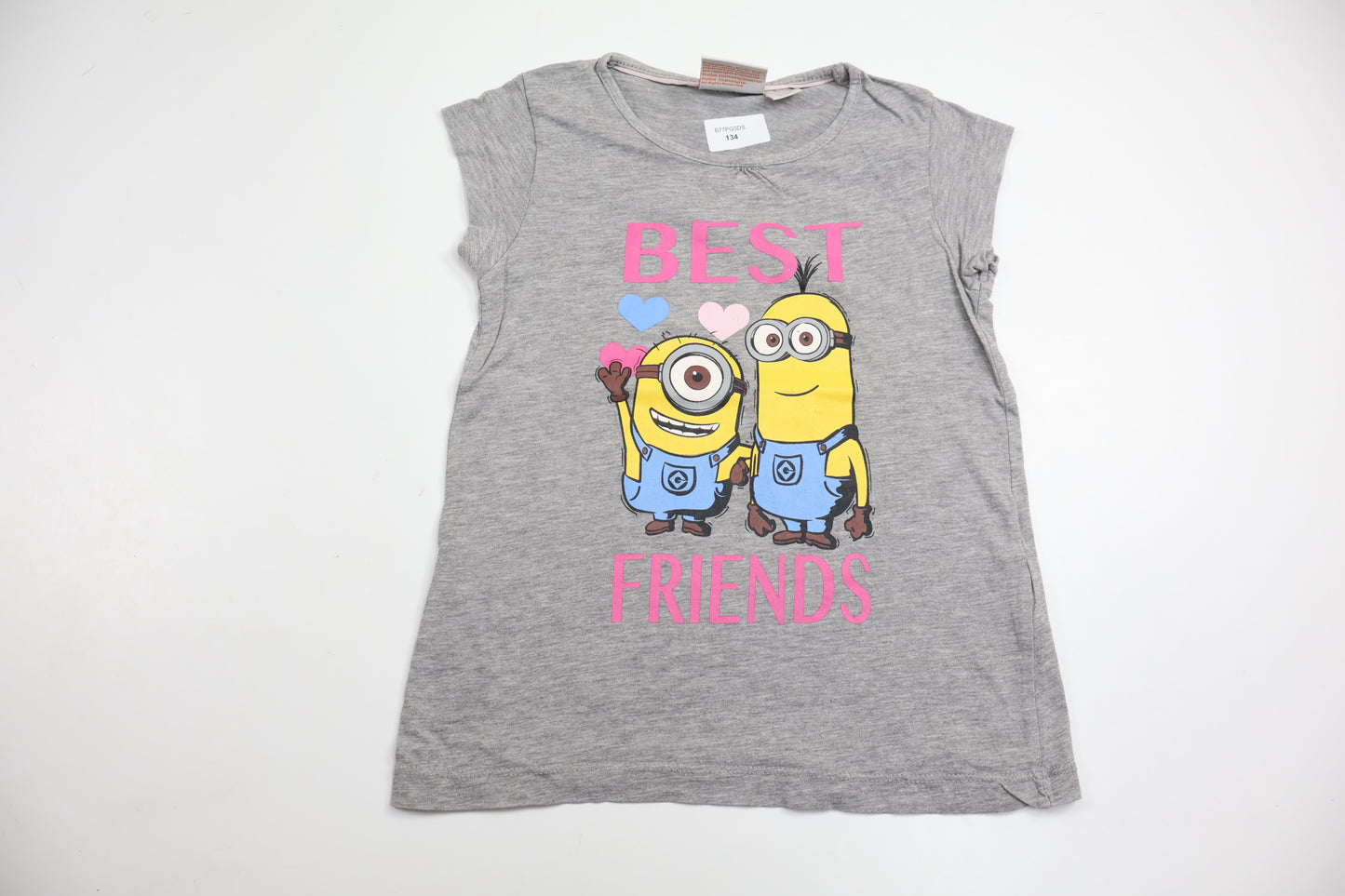 Tröja med Minions från Despicable Me - Storlek 98/104 - Grå