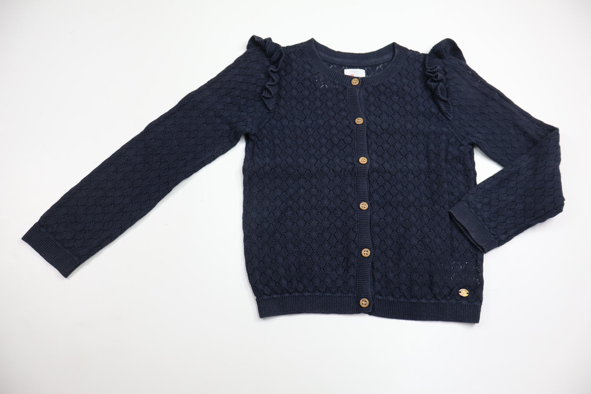 Stickad kofta från Mothercare - Storlek 110 - Marinblå
