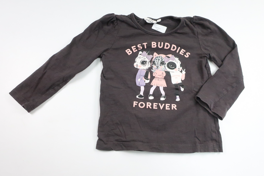 Sweater from Kappahl - Size 98/104 - Grey