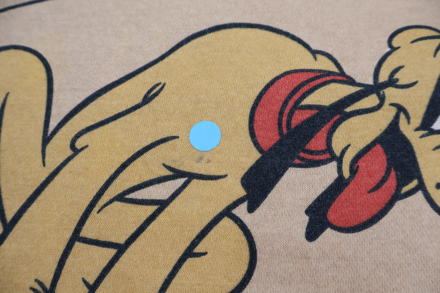 Sweatshirtklänning med Disney motiv från H&M - Storlek 110/116 - Beige