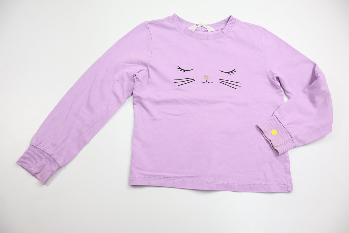 Sweatshirt från H&M - Storlek 110/116 - Lila