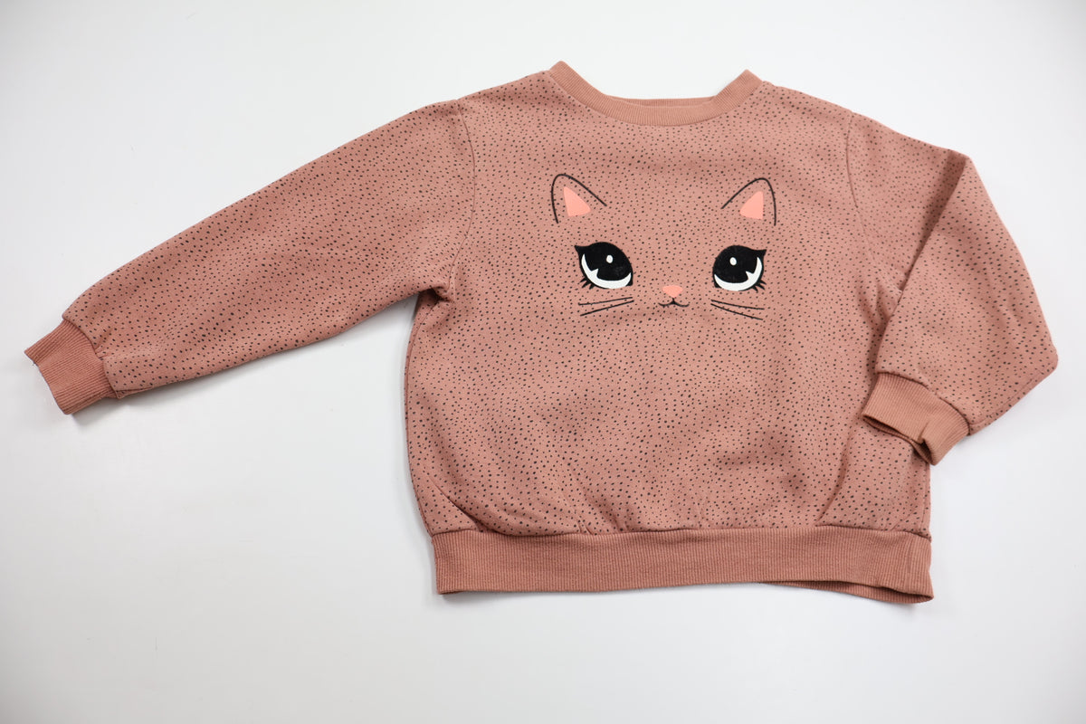 Sweatshirt från H&M - Storlek 110/116 - Rosa