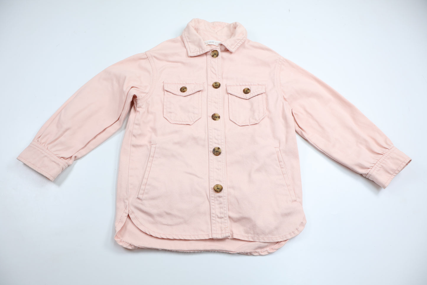 Jeansjacka från H&M - Storlek 104 - Rosa